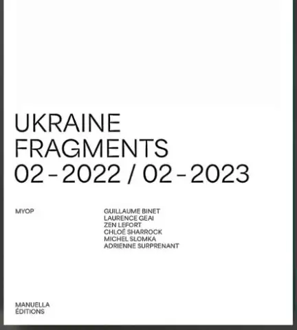 couverture du catalogue de l'exposition Ukraine Fragments