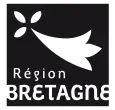 Logo région Bretagne : hermine et "Région Bretagne"